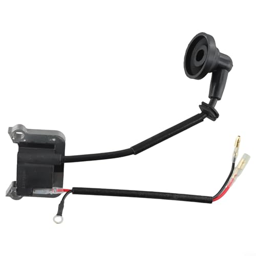 Compatibilità: progettato con un 52 mm (circa). distanza di montaggio da centro a centro, questa bobina di accensione è adatta per vari motori a 2 tempi. È un pezzo di ricambio per motoseghe, decespugliatori e tosaerba, ampia compatibilità.