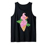 Photo Gallery flamingo funny ice cream kawaii canotta Photo Gallery flamingo funny ice cream kawaii canotta