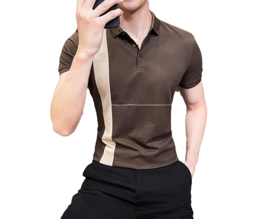 T-shirt en tricot côtelé homme parfait pour un look casual le week-end
