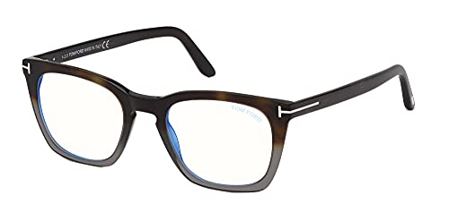 Tom Ford FT 5736-B BLUE BLOCK Havana Grey/Blue Filter 50/20/145 men Eyewear Frame