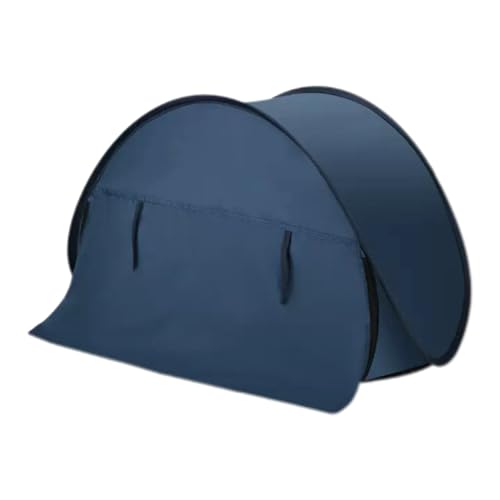 ミニ ポータブル サンシェードテント 76x53x48cm 安眠グッズ 快眠ドーム 防寒 防災グッズ 遮光 顔頭シェード 保護テント 耐水 ワンタッチ UVカット日光浴キャンプ ビーチ個人 紫外線防止 ペット用 超軽量 3秒設置 収納キャリーバッグ付き 遮光 ビーチ ブール アウトドア 通気性 屋外 屋内 圧迫感なし (カーテンがある)