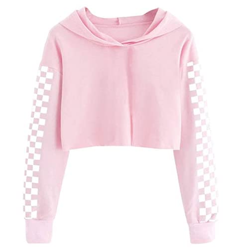 FUNKY MONKEY Girls and Womens Long Sleeve Dropshoulder Pullover Crop Tops and Hoodies. (Summer and Winterwear Both)