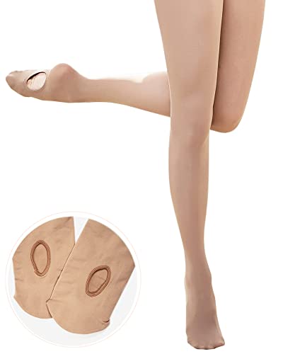 Image of Stelle Girls Women Ballet Dance Convertible Tights Ultra Soft Pro Transition Tights