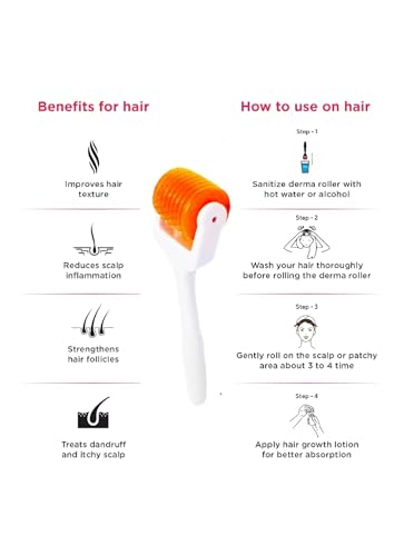 Image of 192 Needle Titanium Derma Roller (1.0 mm)