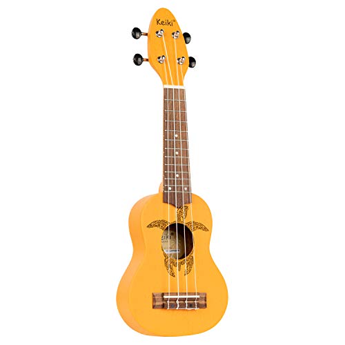 ORTEGA オルテガ ウクレレ Keiki Ukulele オクメトップ ソプラニーノ コンパクトサイズ K1-ORG 【国内正規品】