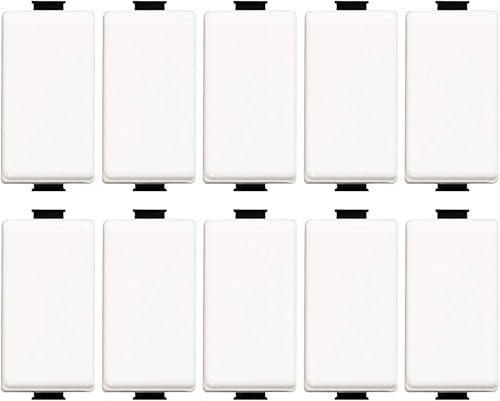 Bticino ASTAM5001 Interruttore Matix 1P 16 A, Kit 10 Pezzi, Bianco