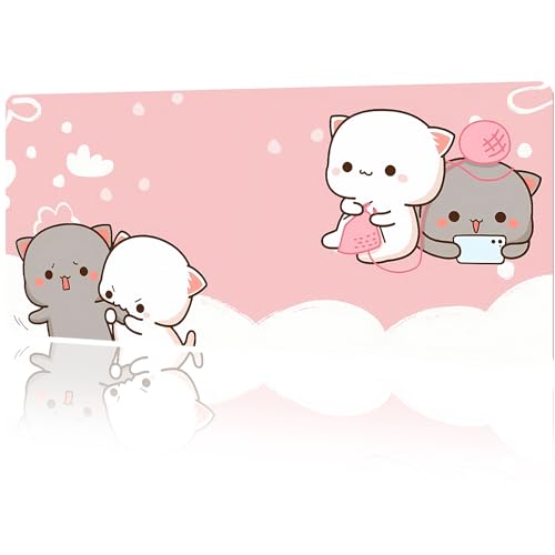 Tapis de souris kawaii et esthétique pour créer un bureau d'étudiante cozy