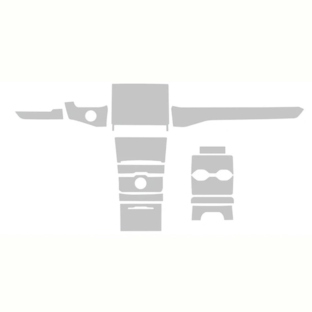 Protection d'écran pour Jeep Grand Cherokee 2021, autocollant en TPU invisible haute clarté