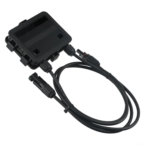 Caja de conexiones fotovoltaica solar impermeable 180 300W DC 1000V Conector de doble cara con...