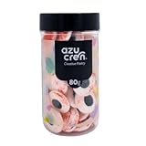 Azucren, Ojos de Azucar Comestibles Reposteria Haloween para Decorar Cupcakes y Galletas de Halloween, Decoracion de Azucar, Decora de Forma Sencilla Todo tipo de Creaciones, Varios Tamaños, 90 Gr