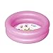 Produktbild MANWEI Pool Baby Aufblasbarer Pool Kinder Spielzeug Paddeln Spielen Schwimmbad Spielen Zelt Aufblasbarer Pool Ocean Ball Pool Pit Indoor Outdoor, Pink