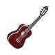 Ortega Guitars 1/4 Konzert Gitarre – Family Series – Inklusive Gig Bag – Fichte, Mahagoni, Rot (R121-1/4WR)