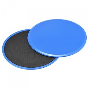 uxcell Exercise Core Sliders, Double-Sided Glider Discs with Rhombus Texture for Full Body Workout