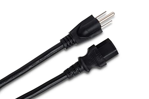 Hosa Pwc-408 Iec C13 To Nema 5-15P Power Cord, 8 Feet #TOP1