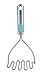 KitchenAid Gourmet Stainless Steel Wire Masher, Aqua Sky