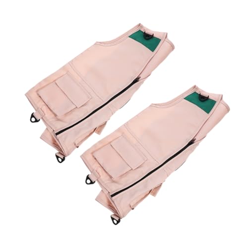 2pcs Boys and Girls Explorer Cosplay Vest Wear-resistant Outdoor Adventure Outfit for Boys and Girls for Camping Themed Events and Fun