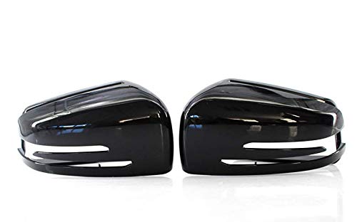 Couvercle de rétroviseur carbone Mercedes anti-rayures pour W204 W212