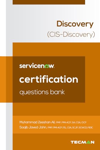 ServiceNow Discovery (CIS-DISCO) Certification Questions Bank