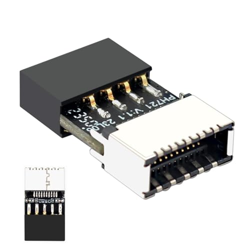 ZhuiYane USB 2.0 Typ E Adapter för Hane till Hona & Typ-C Utgång