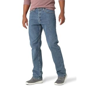 Wrangler Authentics mens Comfort Flex Waist Relaxed Fit Jean