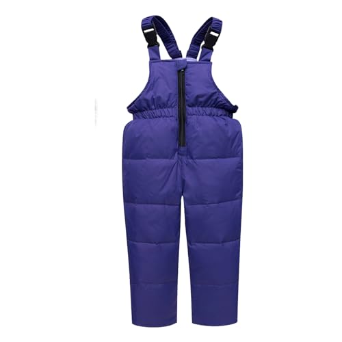 YRAETENM Baby Boys Girls Two Piece Snowsuit Winter Hooded Puffer Jackets and Snow Bib Pants Outdoor Insulated Warm Outwear4