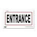 Entrance - Business Store Sign - Window Wall Sticker