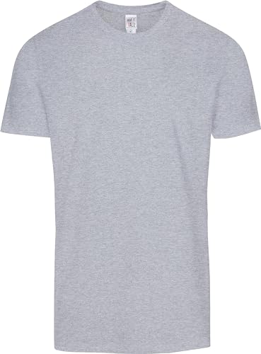 Image of Have It Tall Men's CVC Premium Blend Fabric Slim Fit Short Sleeve T Shirt