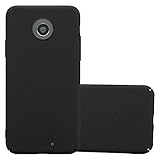 Cadorabo Case Compatible with Motorola Moto G2 in Frosty Black - Shockproof and Scratch Resistent Plastic Hard Cover - Ultra Slim Protective Shell Bumper Back Skin