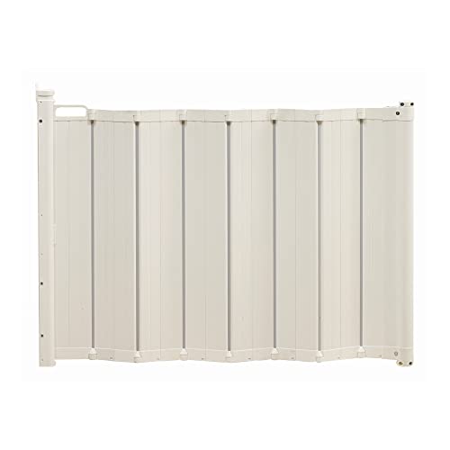 Image of BabyDan Guard Me, Auto Retractable Stair Gate, Fits openings between 55-89 cm/21.65-25 in, White, Made in Denmark - Baby Gate/Safety Gate (Pet Gate/Dog gate)