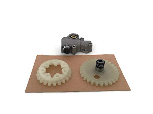 ITACOfor STIHL 038 MS380 MS381 Oil Pump Assy with Worm Spur Gear (3pcs Kit) 1119 640 3200 Chainsaw
