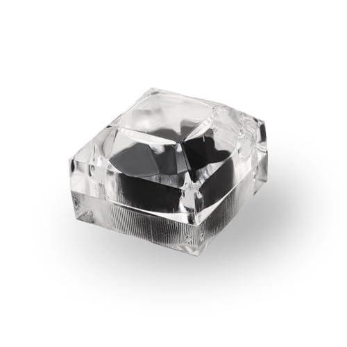 WELANGBN Thickened Clear Crystal Ring Gift Boxes Earrings Out of Stock, Please Do Not Purchase.
