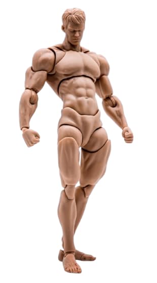 ボディビルダー フィギュア Amazon | 1/12スケール 男性アクションフィギュア 6インチ 超柔軟で