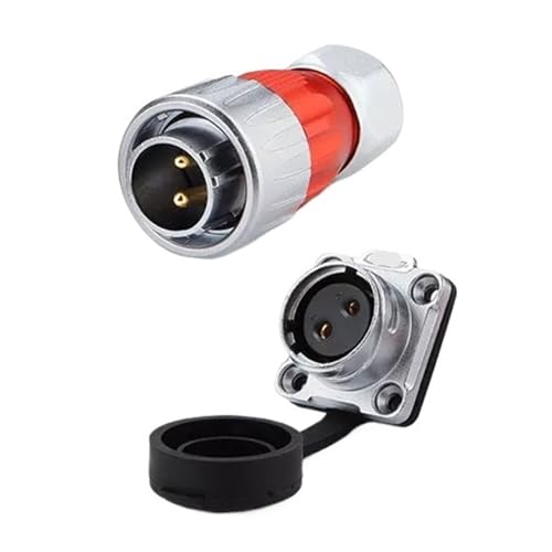Connecteur d'alimentation 2 broches prise extérieure étanche IP67