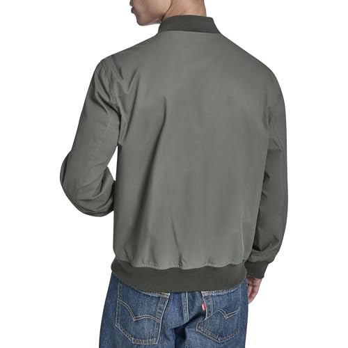 Image of Levi's Men's Rib Knit Bomber with Chest Zip Pocket