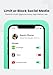 Teracube Thrive Kids Smart Phone – Safe Android Phone for Kids & Teens with Parental Controls, Block/Limit Social Media and Internet, GPS, Talk & Text, Spam Blocker (Monthly Plan Required)