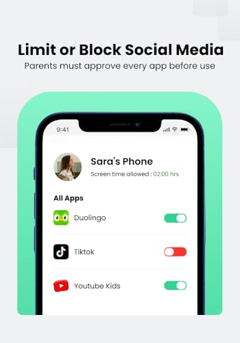 Téléphone Android sûr avec contrôle parental Teracube Thrive Kids appels et SMS - 6