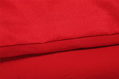 A Nice Night Boho Paisley Black Flower Soft Microfiber Comforter Set, Red Queen Modern Luxury Design Hotel Style All Season Comforter Set With Pillow Cases #TOP7