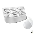 Logitech – Logitech Wave Keys und Lift vertikale Maus – Ergonomisches B