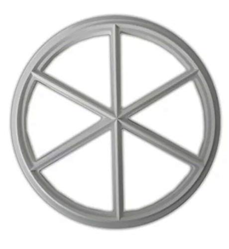 India Bazaar Samosa Making Ring Cutter Press - Indian Food Traditional Pastry Triangle Mould Maker Desi Plastic