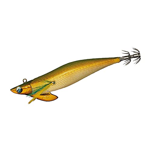 Daiwa Emeraldas Boat II No. 3.0, 1.2 oz (35 g), Gold - Moss Green