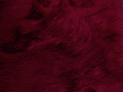 faux red fur