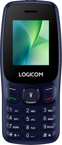 Téléphone Portable Posh 405 – Téléphone 4G Débloqué – Double SIM – Écran 1,77” – Autonomie 200h – Caméra – Torche – Mémoire Extensible 32Go – Port USB-C – Bleu
