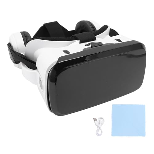VR Headset, 3D VR Glasses Virtual Reality Goggles Compatible 5.5 to 7.2in Smartphone, 3D Glasses Headset Helmets for Movies TV Video Games