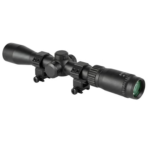 Persei 2-7x42 Scout Rifle Scope with Red Illumination