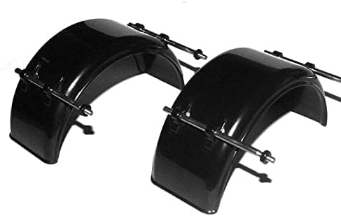 LESU ABS Mud Guard Fender for Front Wheel 1/14 TMY DIY RC Model Dump Truck