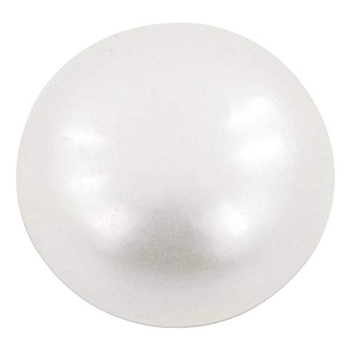 Perle blanche astrologique de 8,50 Ratti Moti pour bague traditionnelle homme femme