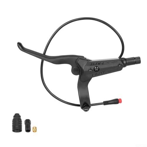 Yhenlovtt Poignée de frein en métal compatible avec NUTT, levier de frein de rechange durable pour vélos pliants et scooters, contrôle précis et (gauche)