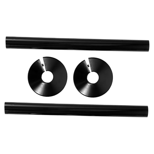 Unomor Decorative Radiator Covers 2 Pc Plastic Hole Decorative Covers for Tubing No Tools Needed Home Improvement Accessory