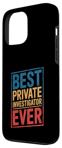 Best Private Investigator Ever Retirement Grand-père Femmes Hommes Coque pour iPhone 13 Pro Max – vue 2