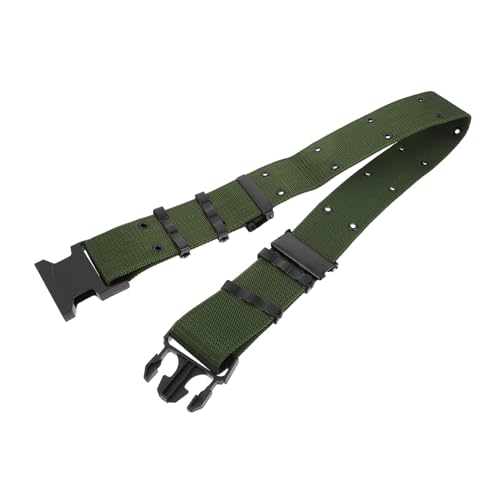 Didiseaon Outdoor Work Belt 1pc Heavy Duty Waist Belt for Hunting Camping Mountaineering and Electricians